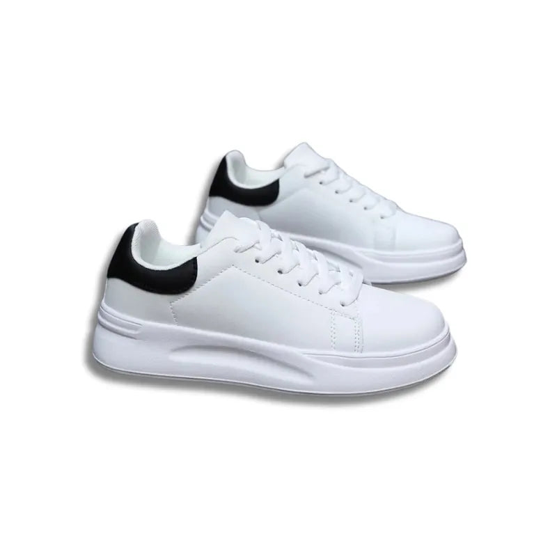 Baskets Minimalistes Blanc & Noir