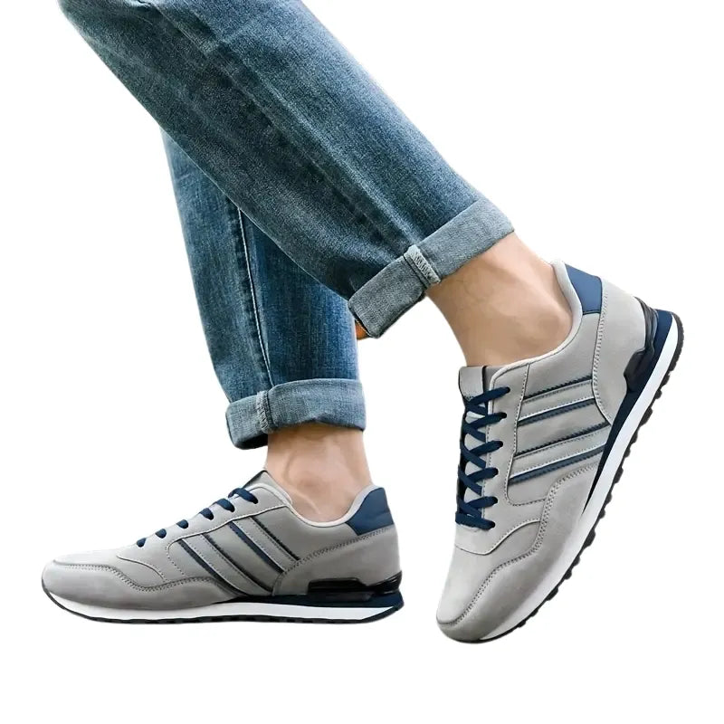 Sneakers Urbaines Grises et Bleues