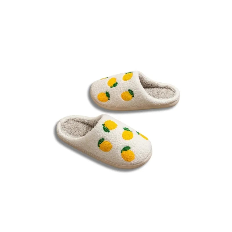 Soft Lemon Slippers