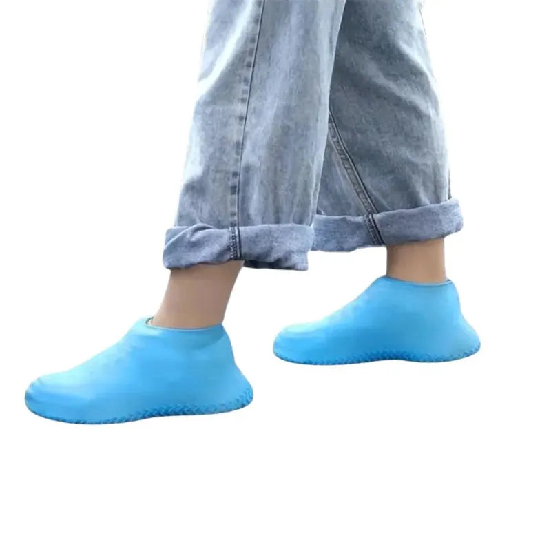 AquaShield – 1 Paire de Couvre-Chaussures en Silicone Imperméables