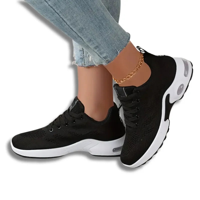 Black Performance Sneakers