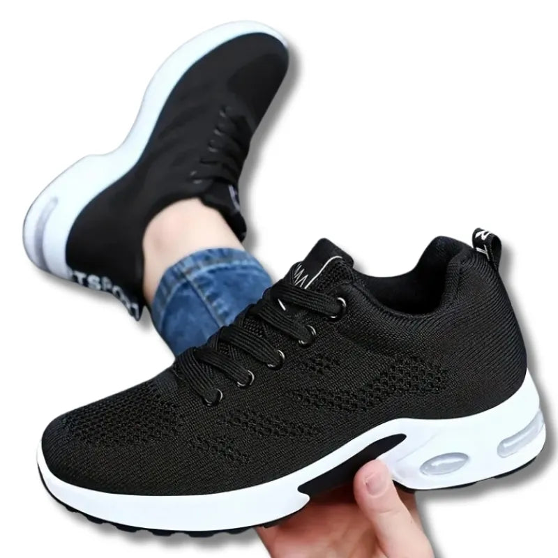 Black Performance Sneakers
