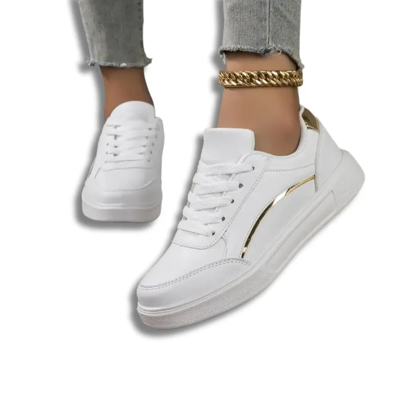 Baskets Élégance Dorée