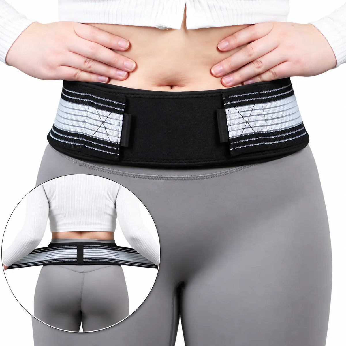 Lumbar support belt