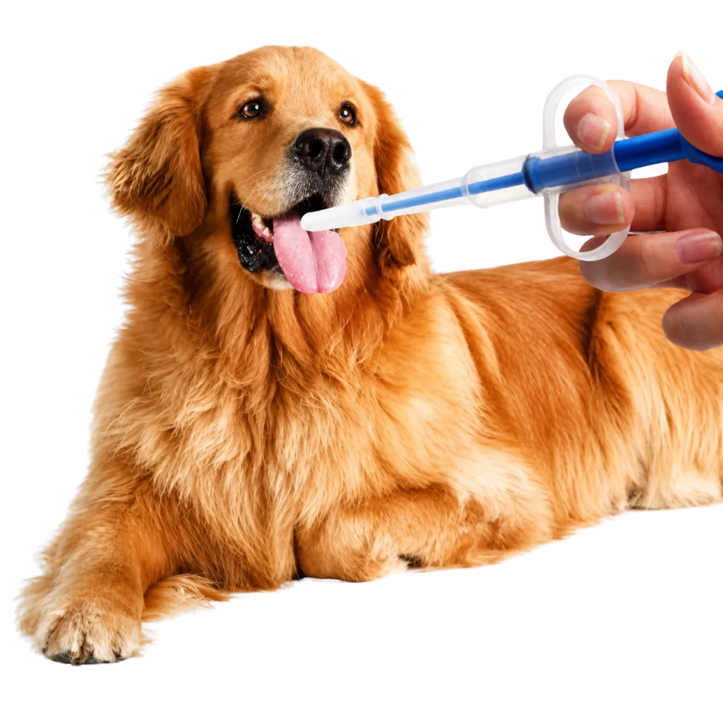 Veterinary syringe