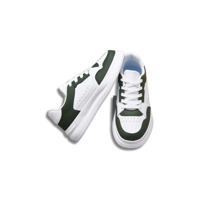 Baskets Blanches et Vertes