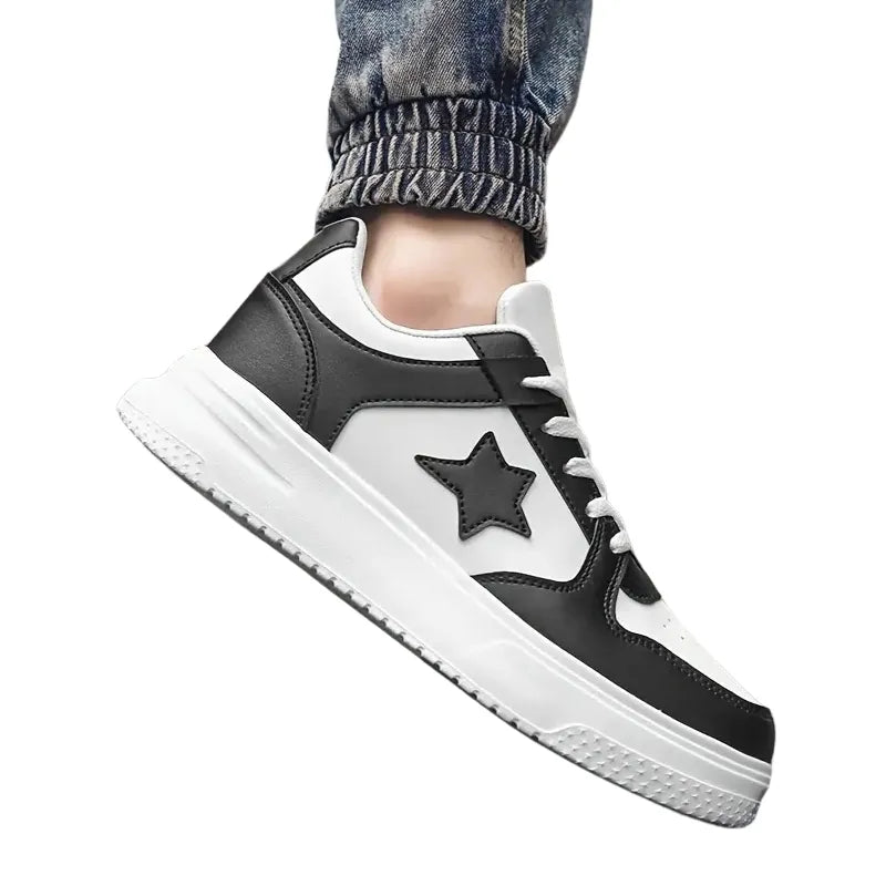 Baskets Star Urbaines Noir & Blanc