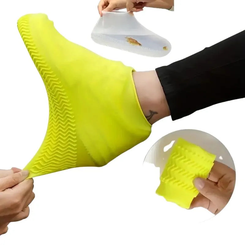 GripShield – 1 Paire de Couvre-Chaussures en Silicone Antidérapants