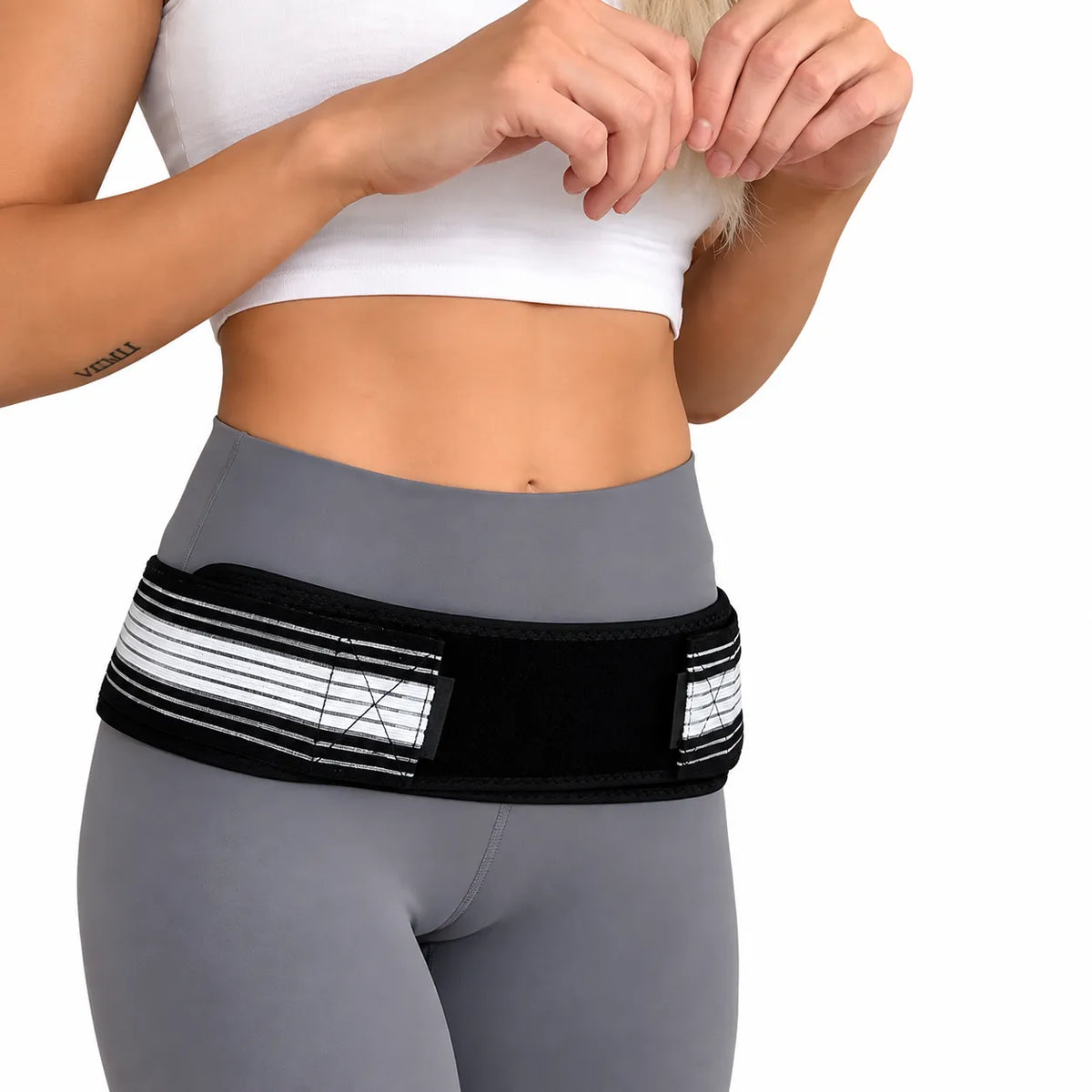Lumbar support belt