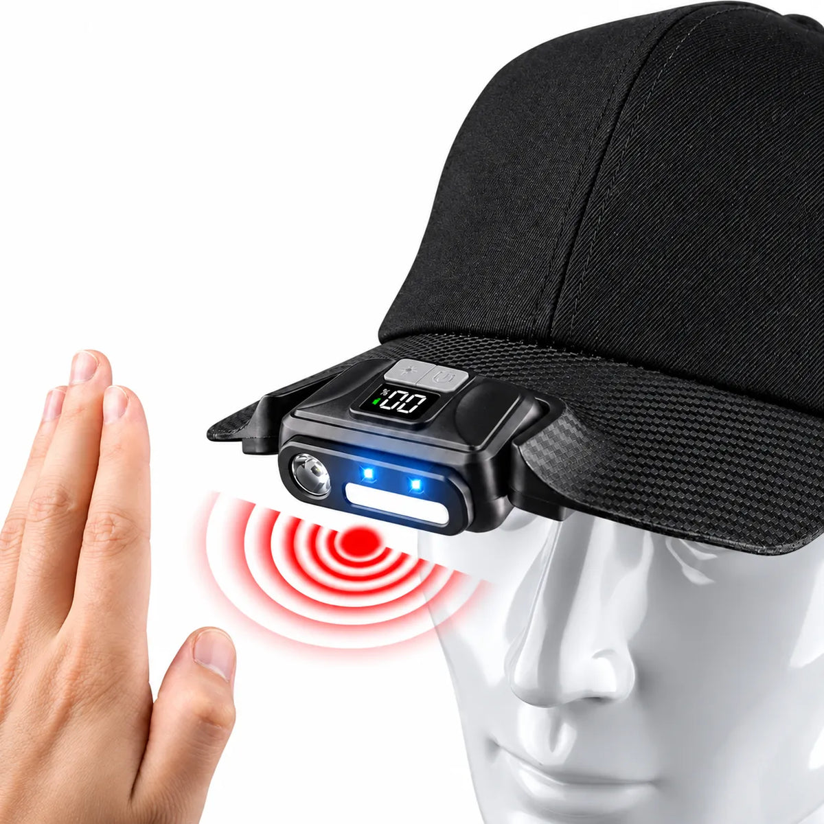 Casquette led