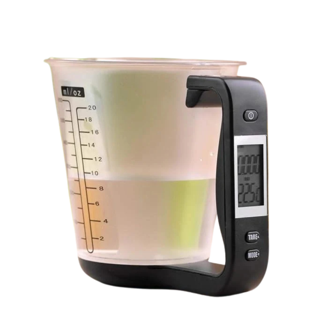 Tasse à mesurer intelligente avec thermomètre
