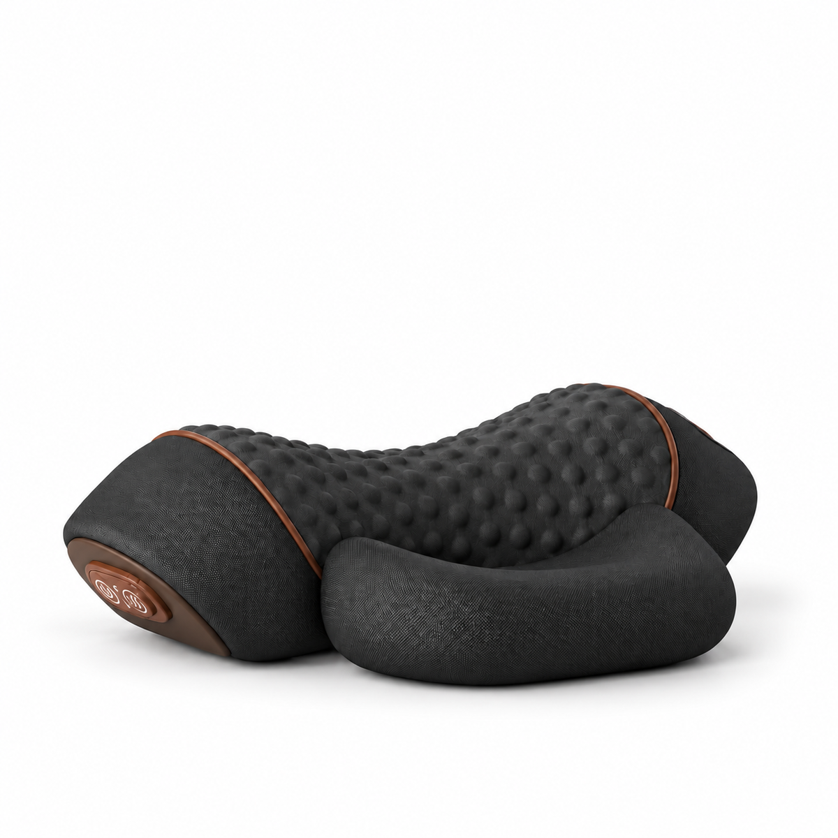 Coussin cervical chauffant - Noir